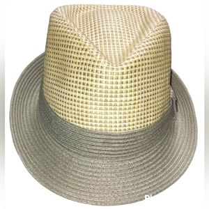 Beige and Khaki Stylish top hat
